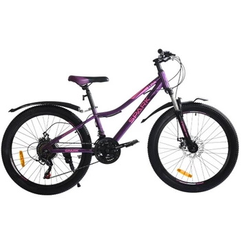 Велосипед SPARK LINK (колеса – 24", стальная рама – 12") фиолетовый