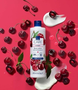 Лосьйон для тіла Avon Care з антиоксидантами та ароматом вишні, 400 мл