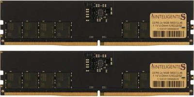 Пам'ять для настільних комп'ютерів INTELIGENTES 32 GB (2x16GB) DDR5 5600 MHz (IU5CIJ2/32)