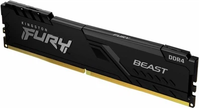Пам'ять для настільних комп'ютерів Kingston FURY 16 GB DDR4 3600 MHz Beast Black (KF436C18BB/16)