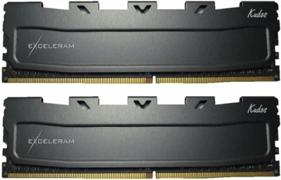 Пам'ять для настільних комп'ютерів Exceleram 16 GB (2x8GB) DDR3L 1600 MHz (EKBLACK3161611LAD)