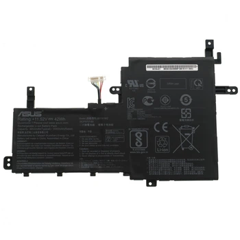 Акумулятор ASUS B31N1842 для ноутбуків VivoBook S531FL M513IA K513EA S513EA X513EA 11.52V 3645mAh чорний оригінал