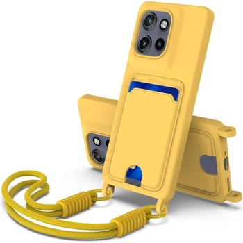 Захисний чохол Reframe Silicone Holder для Motorola Edge 60 Neo / Edge 50 Neo - Yellow