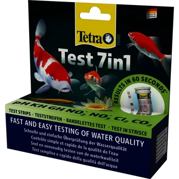 Набор индикаторных тестов Tetra Pond Test 7in1 для проверки показателей качества воды 25 шт