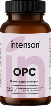 Дієтична добавка Intenson OPC 60 таблеток (5902150289722)
