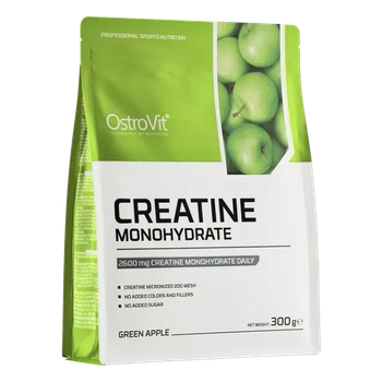 Ostrovit Креатин моногідрат Creatine Monohydrate зелене яблуко 300 г (OST-17597)
