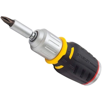 Набор отверток Stanley FatMax STUBBY реверсивная + 6 бит (FMHT0-62688) Stanley FMHT0-62688 973522