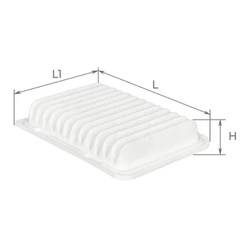 Фільтр повітряний Toyota Corolla 09-, Auris 07-13, RAV 4 08-12, Avensis 09- (AF1002) Альфа ALPHA FILTER AF1002
