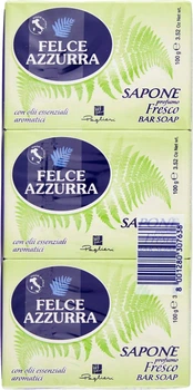 Твердое мыло Felce Azzurra Profumo Sapone Fresco с ароматом свежести 3 шт х 100 г (8001280307638)