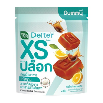 Тайський жироспалювач Dieter XS - жувальне желе для схуднення та детоксу G'nite 4 штук Handy Herb