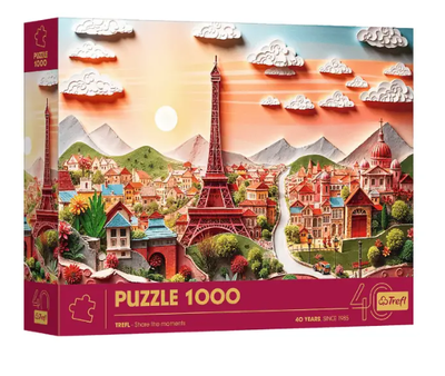 Пазли 3D Париж (1000 ел.) 40044 (Trefl)
