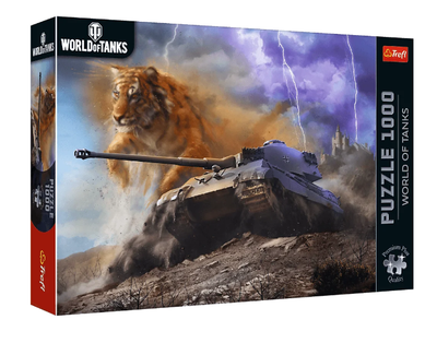 Пазли World of Tanks. Тигр II (1000 ел.) 12089 (Trefl)