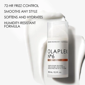 Восстановительный крем для укладки волос (с помпой) Olaplex Bond Smoother Reparative Styling Creme No. 6 100 мл