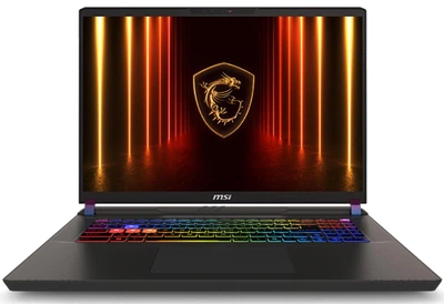 Ноутбук MSI Vector 17 HX AI A2XWHG-044XUA 17" QHD+, Intel U9-275HX, 32GB, F2TB, NVD5070TI-12, DOS, чорний