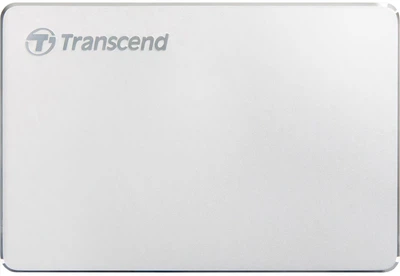 Портативний жорсткий диск Transcend 2TB USB 3.1 Type-C StoreJet 25C3S Срібний