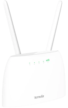 Маршрутизатор TENDA 4G06 N300, 4G/LTE, 1xFE LAN, 1xFE LAN/WAN, 1xRJ11, Cлот для SIM-карти