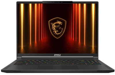 Ноутбук MSI Stealth A16 AI+ A3XWJG-084XUA 16" QHD+ OLED, AMD AI 9 HX 370, 32GB, F1TB, NVD5090-24, DOS, чорний