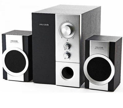 Акустична система MICROLAB M-590 2.1, 14W, mini-jack,чорний