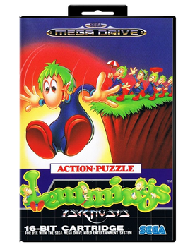 Игра Sega Mega Drive Lemmings Europe Английская Версия Без Мануала Б/У