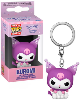 Фигурка брелок Funko Pop Хеллоу Китти Куроми Hello Kitty Kuromi 4 см FP HK K KC 2