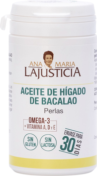 Suplement diety Kwasy tłuszczowe Ana Maria Lajusticia Cod Liver Oil 90 Pearls (8436000680263)