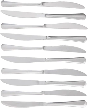 Zestaw noży obiadowych Homla Vienna srebrne 23,2 cm 10 szt (5906496746475)