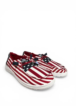 Мокасини Hey Dude Wendy Americana (s/n 41096-9CW), Червоний, Розмір 42 (US W11), 27 см
