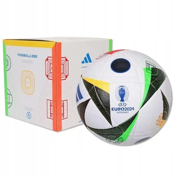 М'яч футбольний Adidas EURO24 Fussballliebe League BOX IN9369 (розмір 4)