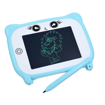 Дитячий Розвиваючий Lcd Планшет Для Малювання Ks666-1(blue) 4,4 Дюйми, На Батарейці (386991)