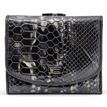 Жіночий шкіряний гаманець Wanlima w11044730016b1 Black
