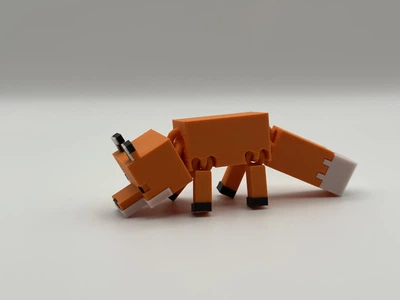 Лисичка з Minecraft маленька