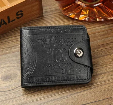 Мужской кошелек Доллар Store Черный