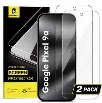 Комплект 2шт. Захисне скло PHENVEL 2.5D Case-Friendly для Google Pixel 9a (Прозоре)