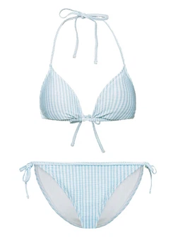 Купальник роздільний (ліф і плавки) для жінки Esmara LYCRA® 371485-371484 42(M) блакитний