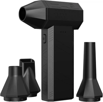 Электрический мини-дастер Poalius X3 Mini, до 110 000 оборотов в минуту, до 4 часов работы, аккумулятор 2500 мАч, ручной дуйчик, турбовентилятор