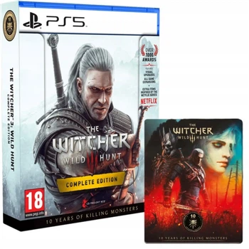 Игра The Witcher 3: Wild Hunt Complete Edition 10th Anniversary Steelbook PS5 (русская версия)