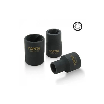 Экстрактор Toptul головка для поврежденных болтов 1/2" 24мм (BAAK1624) TOPTUL BAAK1624 992008