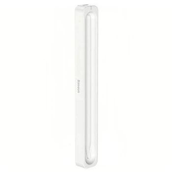 Кейс для зарядки стилуса Baseus Smooth Writing Stylus Wireless Charging Case Moon White (With Simple Charging Cable Type-C 3A 0.3m) (P80015907213-00)