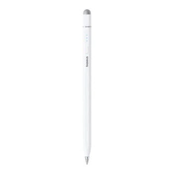 Стилус Baseus Wise Writing HN1 Universal Version Wired Charging 2-in-1 Stylus For HUAWEI/XIAOMI Moon White (With Type-C Cable*1 and Tip*1 and Palm Re (B0004F01)