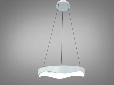 Современная светодиодная люстра, 90W (арт. 0471A WH)