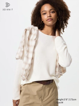 Джемпер жіночий Uniqlo 563694845 2XL Молочний (1159857011)