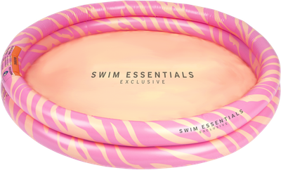 Basen dmuchany Swim Essentials 100 cm 2020SE132 Pastelowa Zebra (7432234180198)