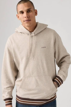 Чоловіче худі на флісі Levi's 48(M) Бежевий (140574)