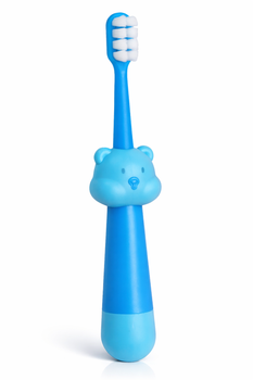 Детская зубная щетка 1–4 года для первых зубов Ci Kids Little Bear (4580532546116_синя)