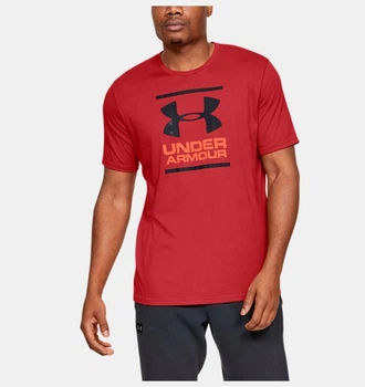 Футболка мужская Under Armour Gl Foundation Ss Tee S Червоний 1326849-600