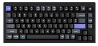 Магнитная проводная клавиатура Keychron Q1 HE 8K \ Keychron Ultra-Fast Magnetic switch \ Black ANSI US