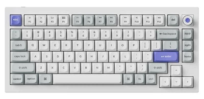 Магнитная проводная клавиатура Keychron Q1 HE 8K \ Keychron Ultra-Fast Magnetic switch \ White ANSI US
