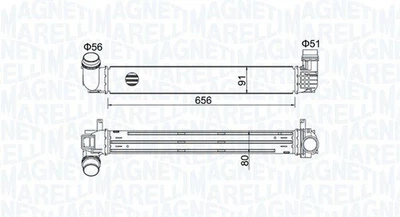 Интеркулер Magneti Marelli (351319204730)