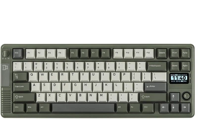 Беспроводная механическая клавиатура RT85 с экраном