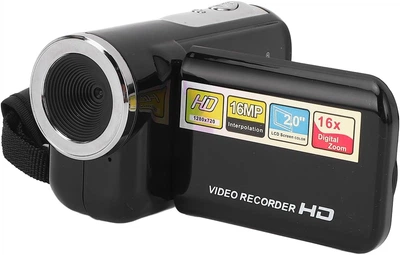 Видеокамера EBTOOLS 1080P 16MP HD с 16-кратным цифровым зумом